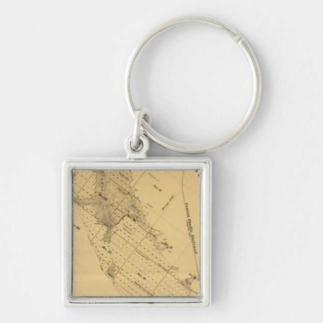 San Francisco Bay Salt Marsh Key Ring (Front)