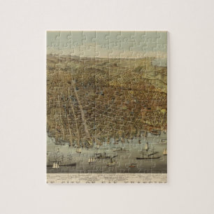 San Francisco Birds eye view Jigsaw Puzzle