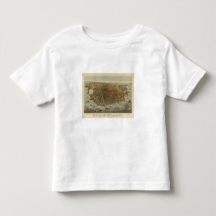 San Francisco Birds eye view Toddler T-Shirt
