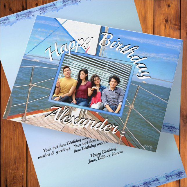 San Francisco Birthday Sailing 0869 Card (Creator Uploaded)