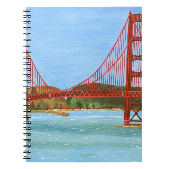 San Francisco Bridge Notebook (Front)