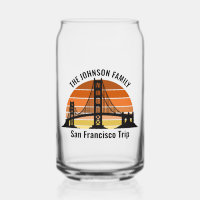 San Francisco Bridge Sunset Custom Trip Souvenir