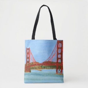 San Francisco Bridge Tote Bag 