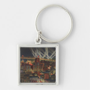 San Francisco, CA 3 Key Ring