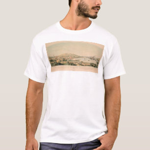 San Francisco, CA. Panoramic Map 1849 (1626A) T-Shirt