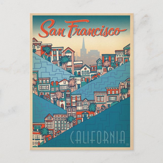 San Francisco, CA Postcard (Front)