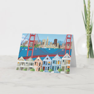 San Francisco, CA The City By The Bay Card