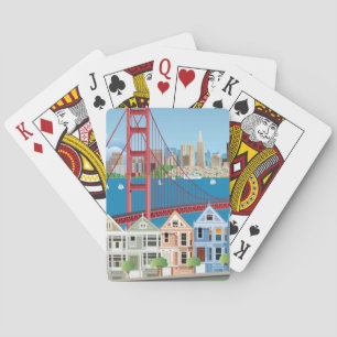 San Francisco, CA   The City By The Bay Playing Cards
