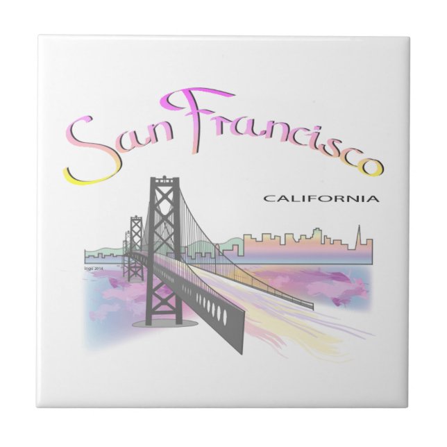 San Francisco, CA Tile (Front)