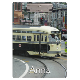 San Francisco Cable Car Clipboard