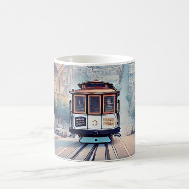 San Francisco Cable Car  Coffee Mug (Center)