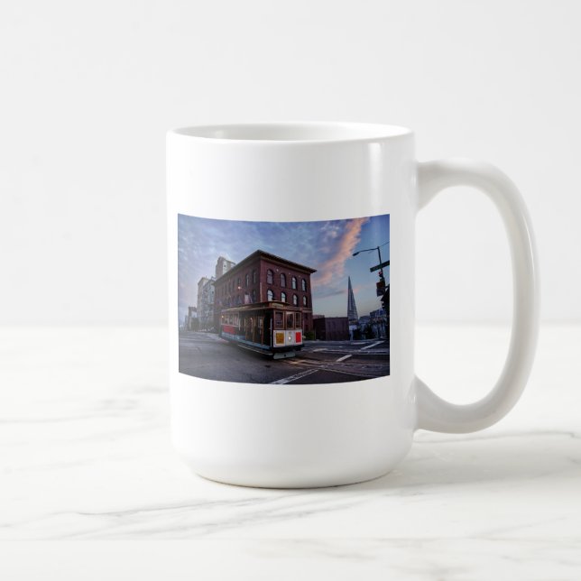 San Francisco Cable Car Coffee Mug (Right)