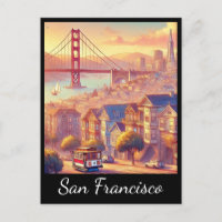 San Francisco Cable Car Golden Gate Bridge