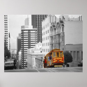 San Francisco Cable Car - Highlight Photo Art Poster