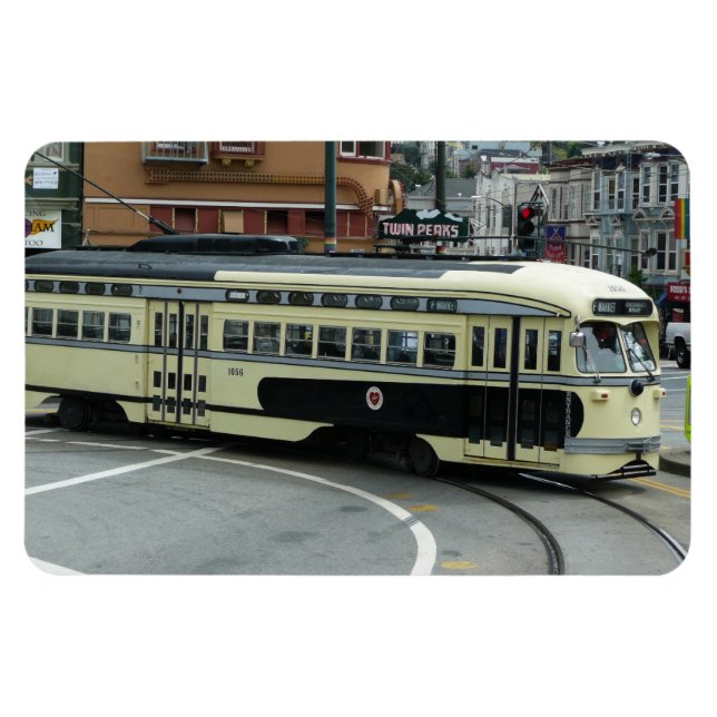 San Francisco Cable Car Magnet (Horizontal)