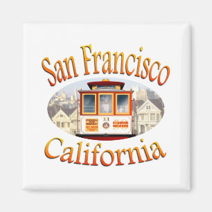 San Francisco Cable Car Magnet