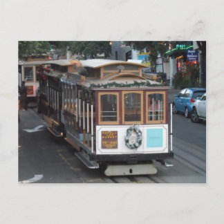San Francisco Cable Car Postcard