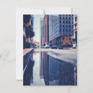 San Francisco Cable Car Postcard