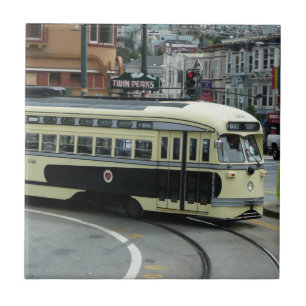 San Francisco Cable Car Tile