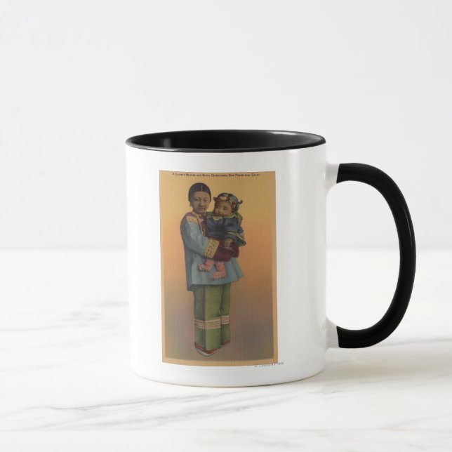 San Francisco, CAChinese Woman & Baby Mug (Right)