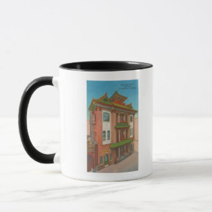San Francisco, CAKong Chow Temple in Chinatown Mug