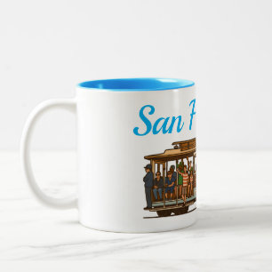 San Francisco Cale Car Mug