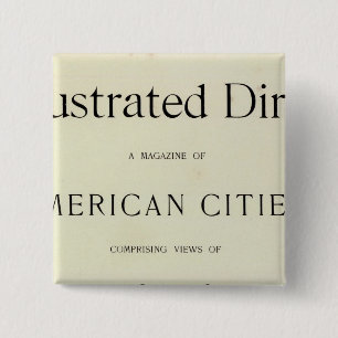 San Francisco California 15 Cm Square Badge