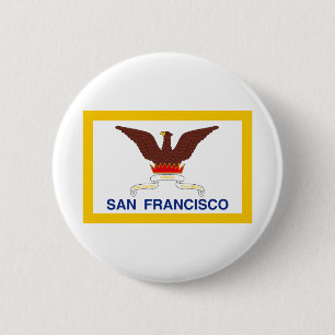 San Francisco California 6 Cm Round Badge