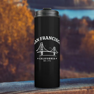 San Francisco California Beatiful Landscape Thermal Tumbler