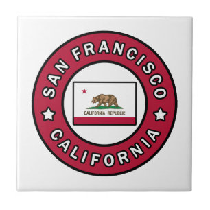 San Francisco California Ceramic Tile