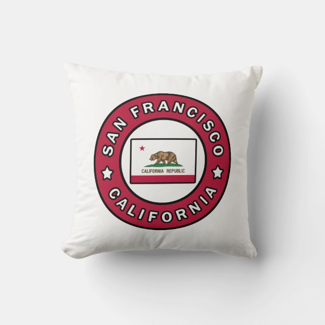 San Francisco California Cushion (Front)