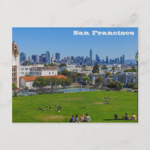 San Francisco, California, Dolores Park Postcard