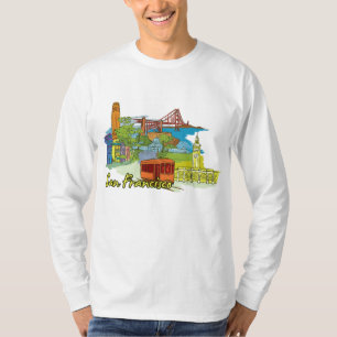 San Francisco, California Famous City T-Shirt