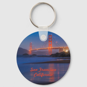 San Francisco California Golden Gate Bridge Key Ring