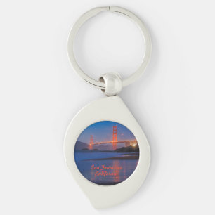 San Francisco California Golden Gate Bridge Key Ring