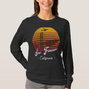 San Francisco California Golden Gate Bridge Souven T-Shirt