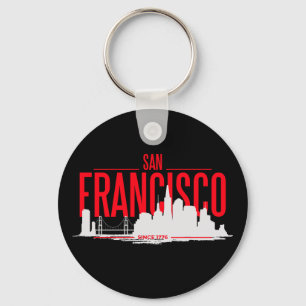 San Francisco California Golden Gate Bridge  USA Key Ring