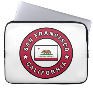 San Francisco California Laptop Sleeve