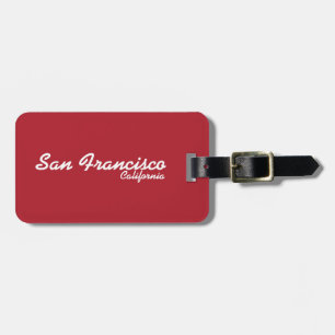 San Francisco, California Luggage Tag