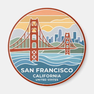 San Francisco California Magnet