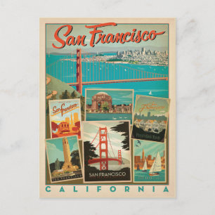 San Francisco, California Postcard