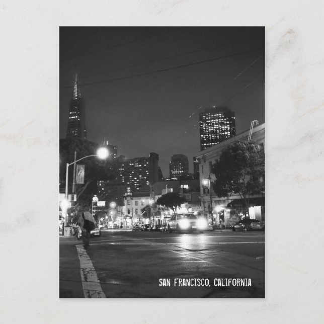 San Francisco, California Postcard (Front)