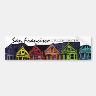 San Francisco California scenic bumper sticker