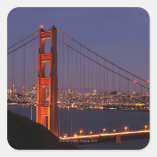 San Francisco, California Square Sticker