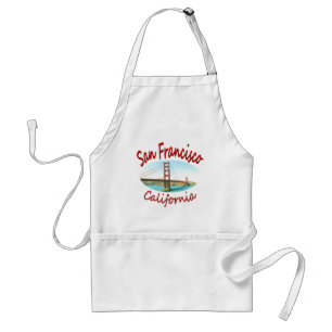 San Francisco California Standard Apron