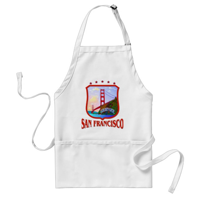 San Francisco California Standard Apron (Front)