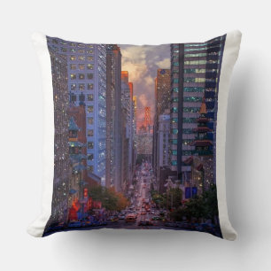 San Francisco California Street Skyline Glitter Cushion