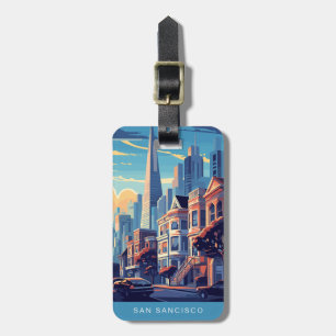 San Francisco California Travel Luggage Tags