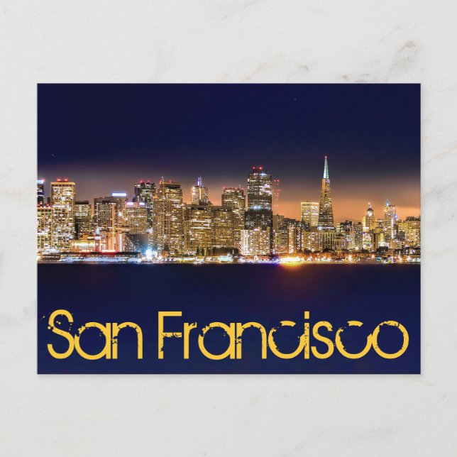San Francisco, California, U.S.A. Postcard (Front)
