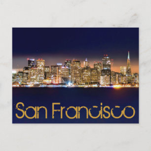 SAN FRANCISCO, CALIFORNIA, U.S.A. POSTCARD